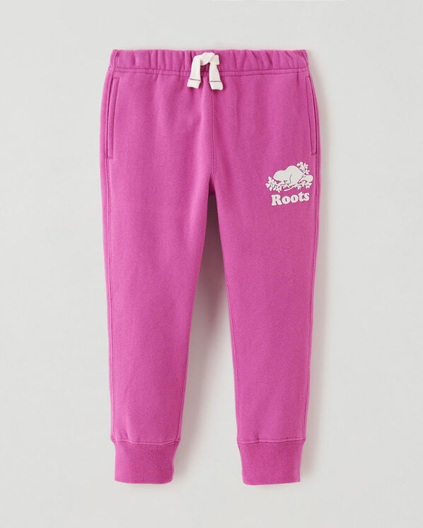 Toddler Girls Organic Slim Cuff Sweatpant