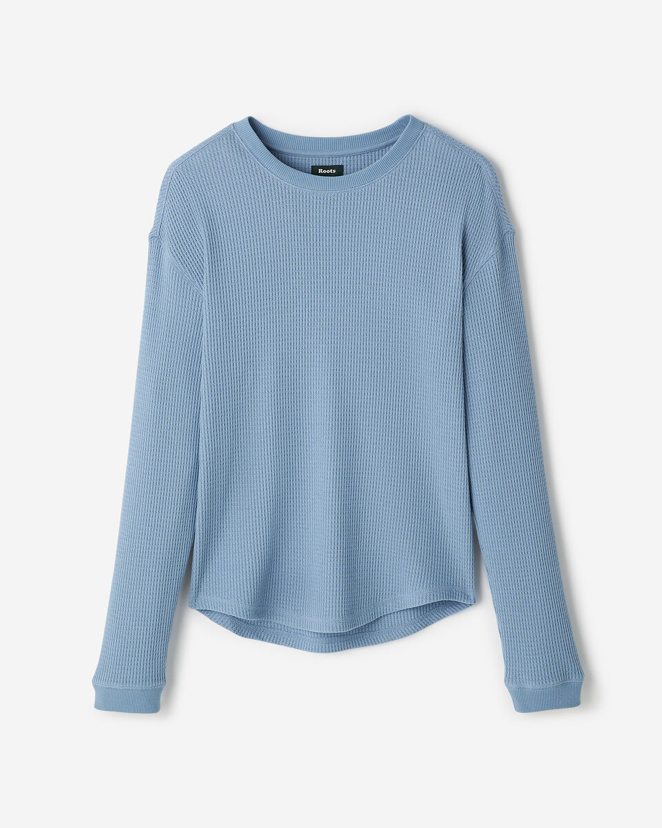 Waffle Long Sleeve Top