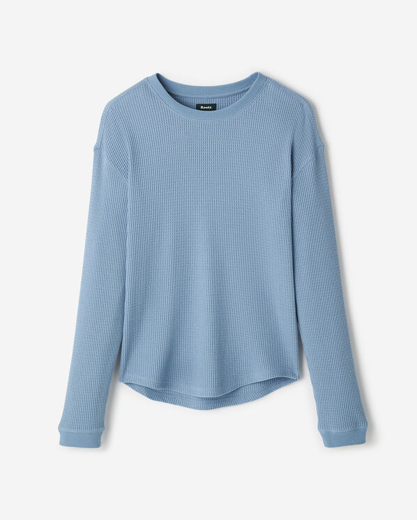 Waffle Long Sleeve Top