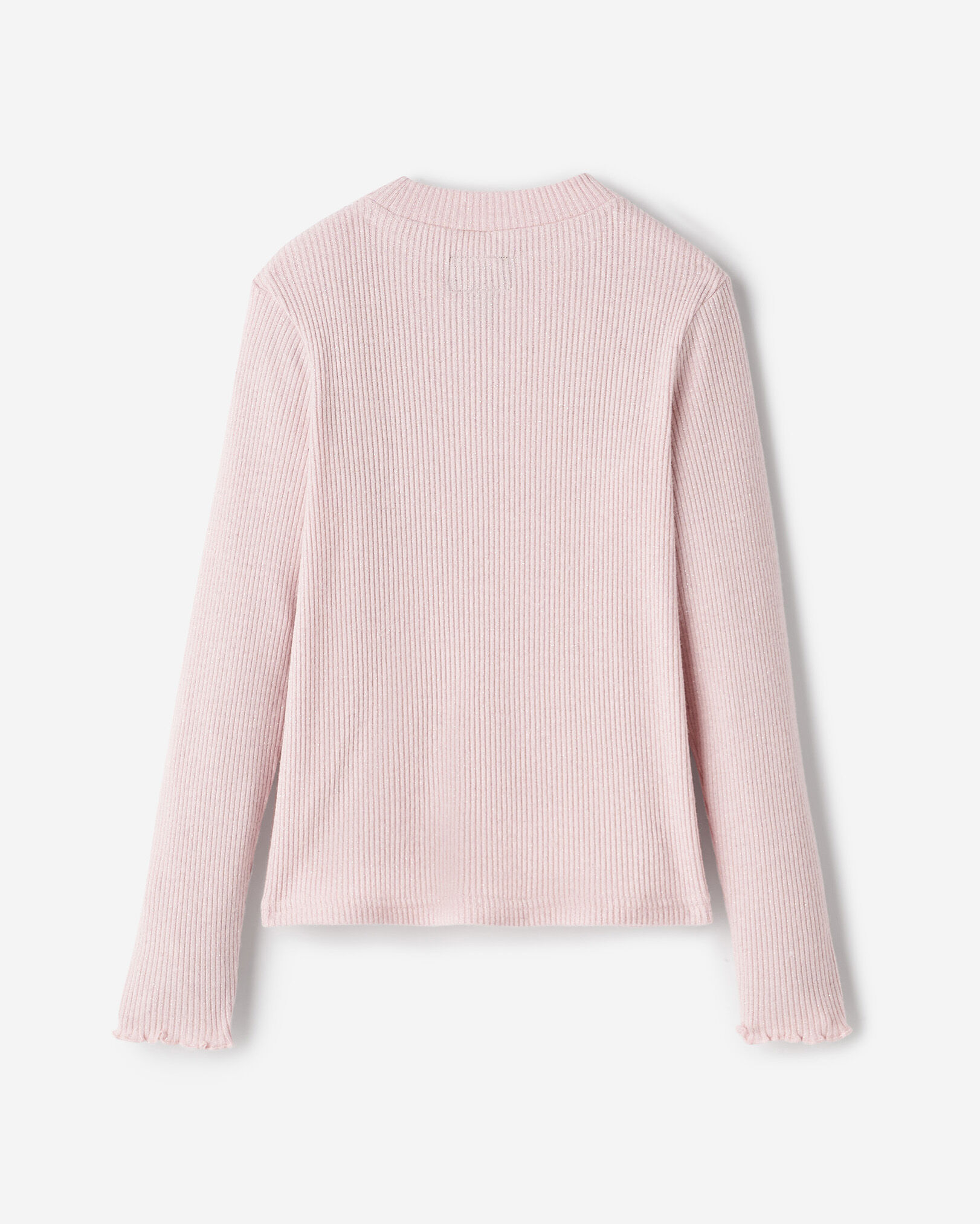 T-shirt côtelé scintillant Cooper pour filles