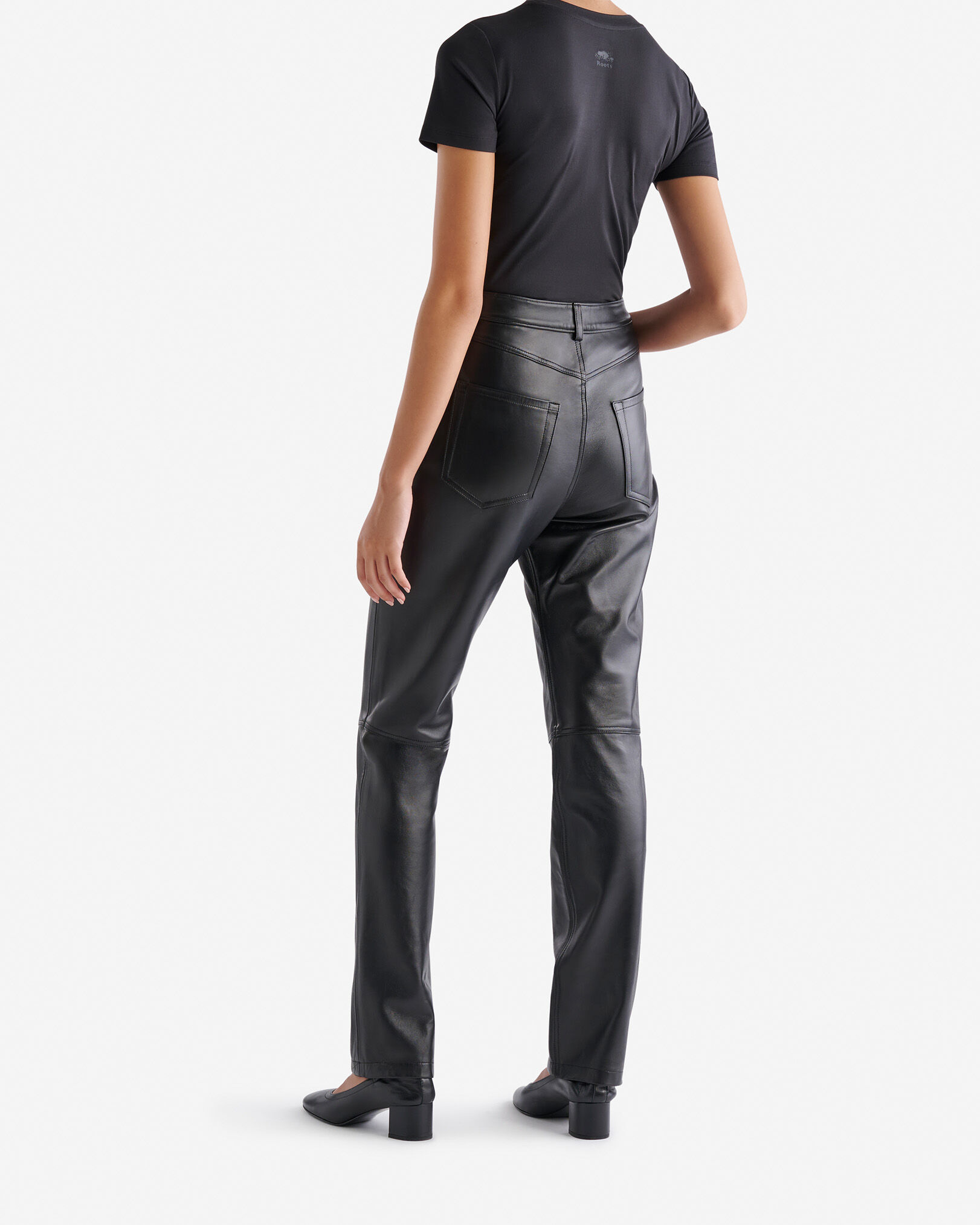 Leather trousers size 16 online
