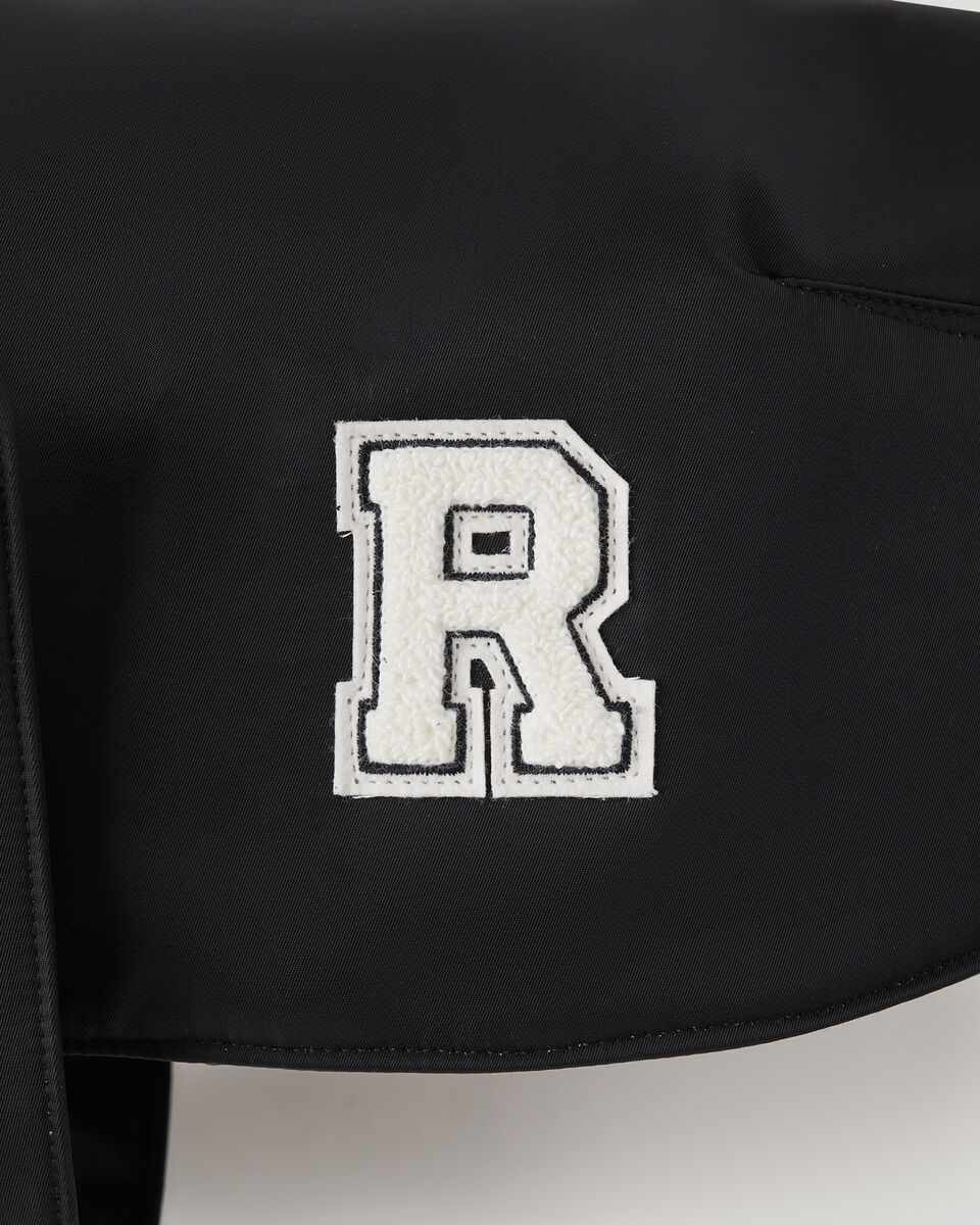 M Dog Varsity Jacket Nylon Leather Accessories Roots