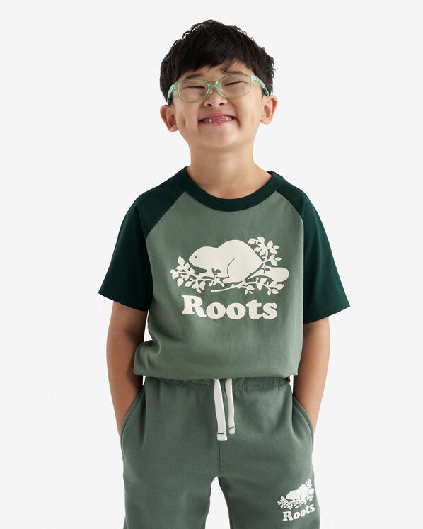 Kids Organic Cooper Baseball T-Shirt