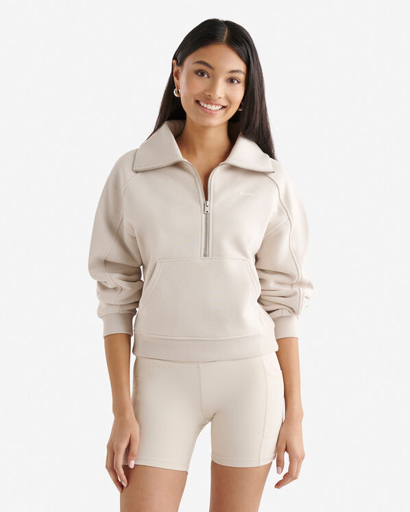 Summer Cloud Half Zip Sweatshirt