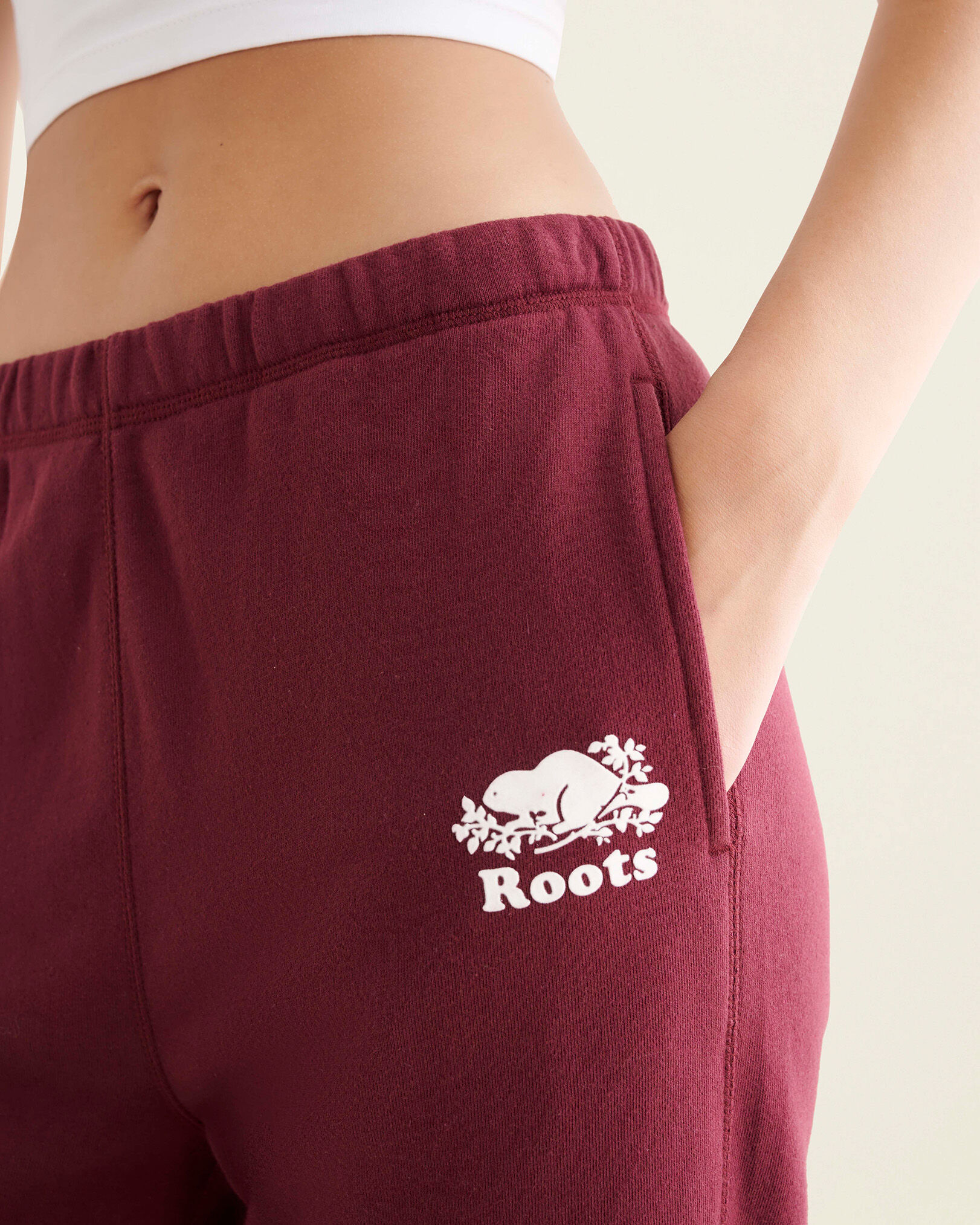 Red roots sweatpants hotsell