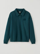 Polo décontracté en molleton de coton bio Cooper