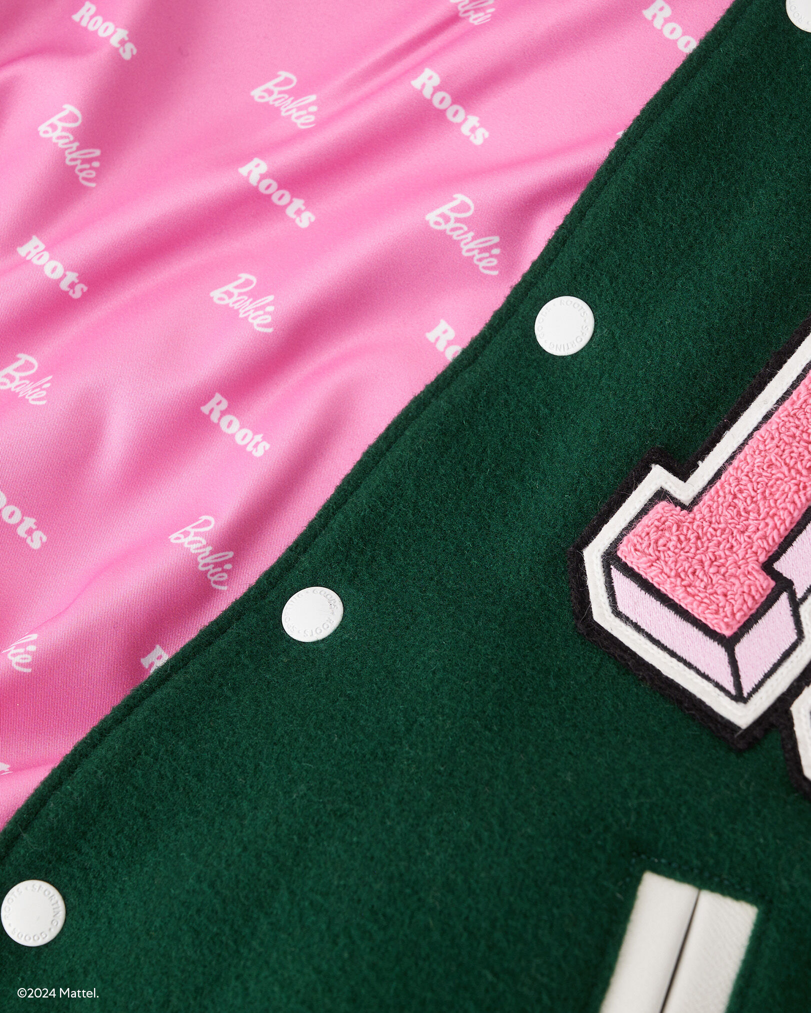 Barbie™ X Roots Toddler 65 Varsity Jacket