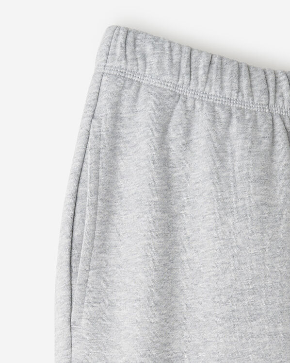 Pantalon molletonn&eacute; en coton biologique &agrave; jambe large Cooper 