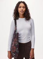 Floral Jacquard Tote