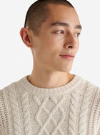 Lodge Cabled Crew Sweater