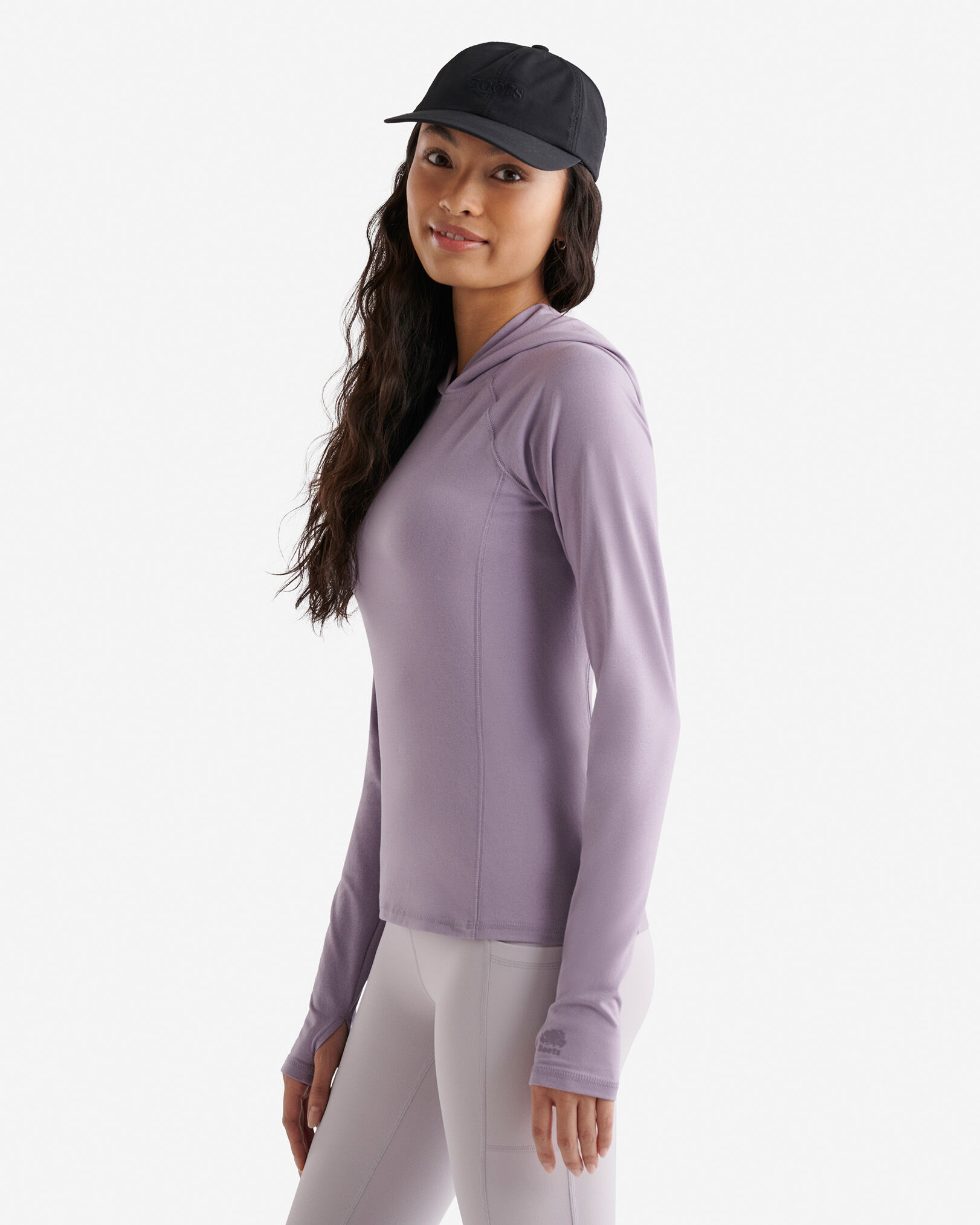 Renew Hooded Long Sleeve Top