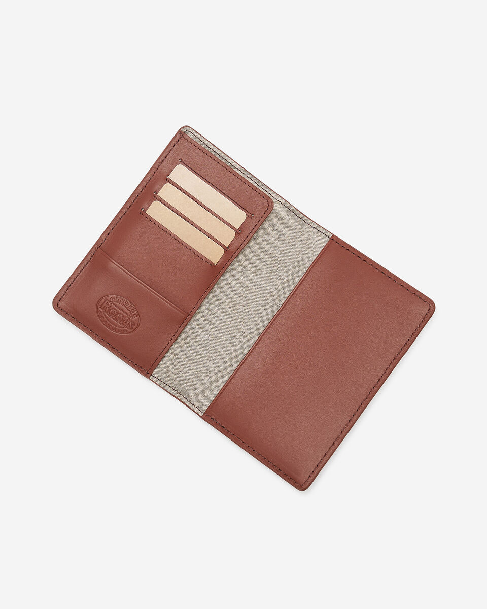 Étui pour passeport en cuir Oxford