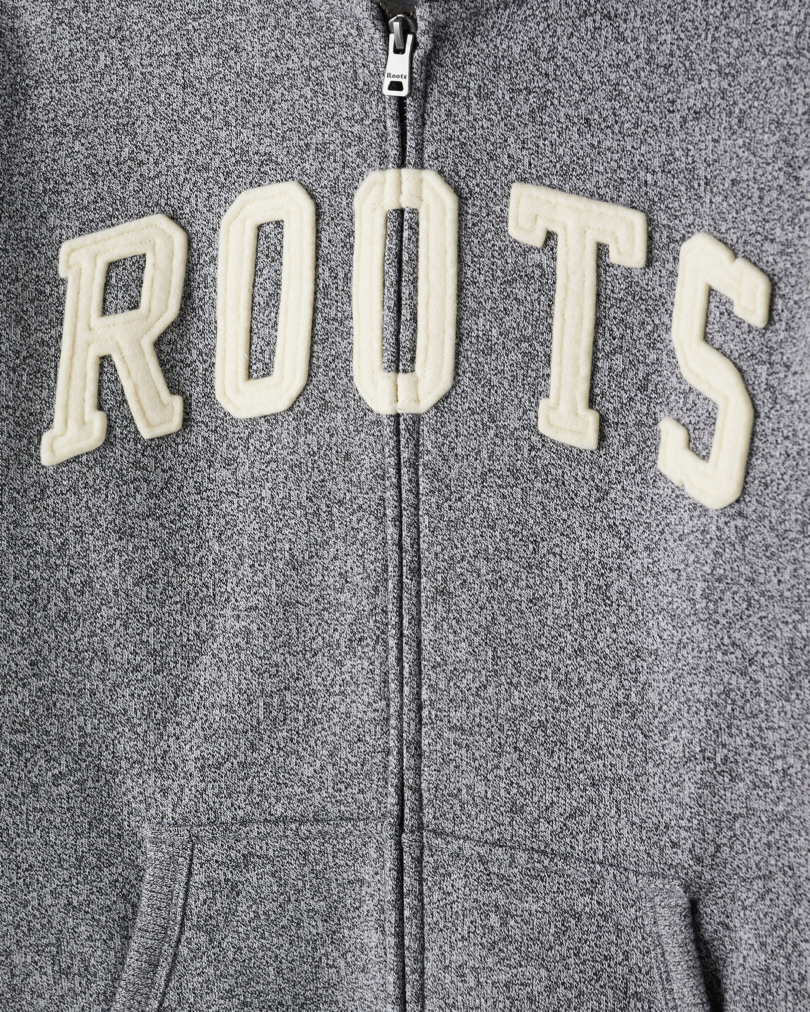 Roots Applique Full Zip Hoodie