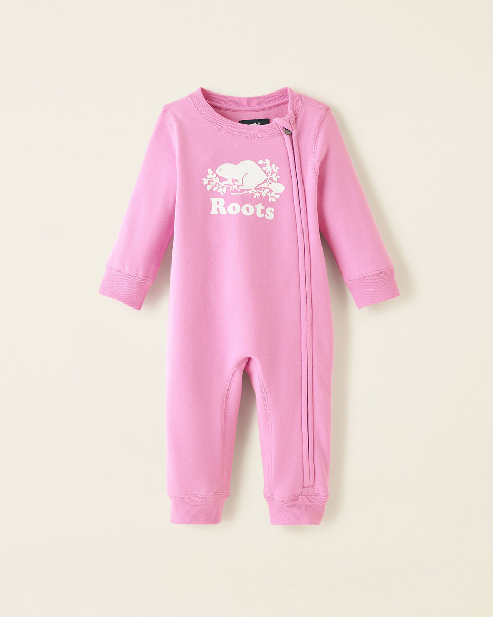 Barboteuse originale Cooper le castor en coton bio pour bébés