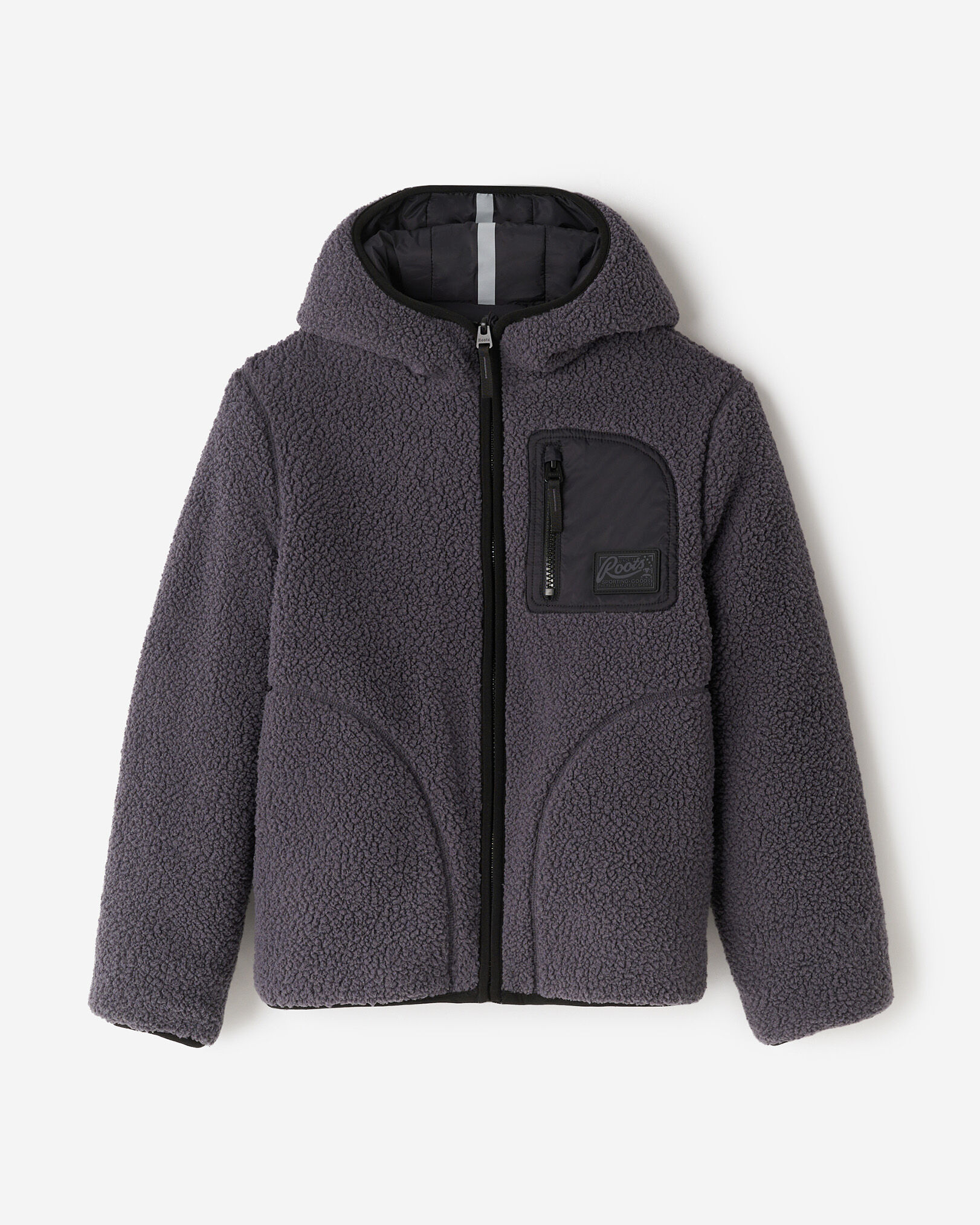 Kids Reversible Shearling Fleece Jacket