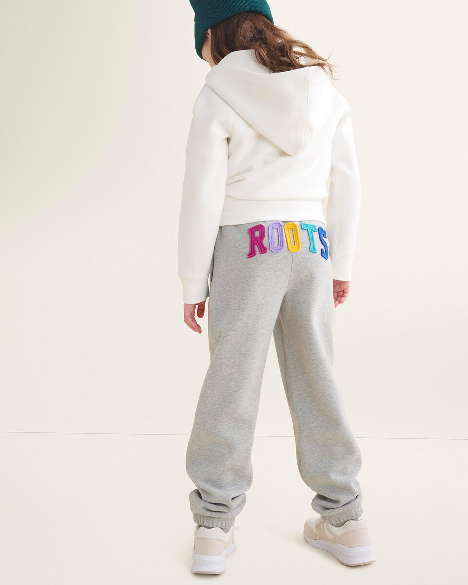 Pantalon original en molleton Roots de coton bio pour enfants