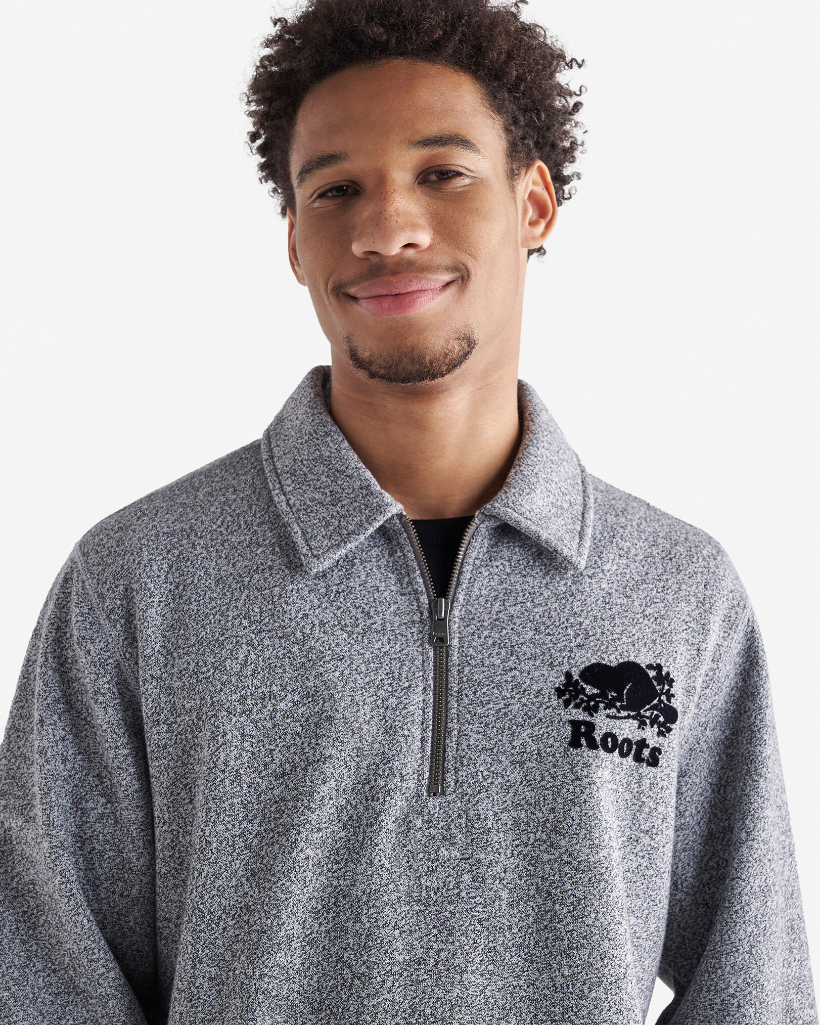 Organic Original Half Zip Polo | Roots