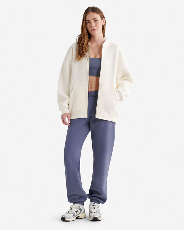 Chandail &agrave; capuchon et glissi&egrave;re en molleton Nuage