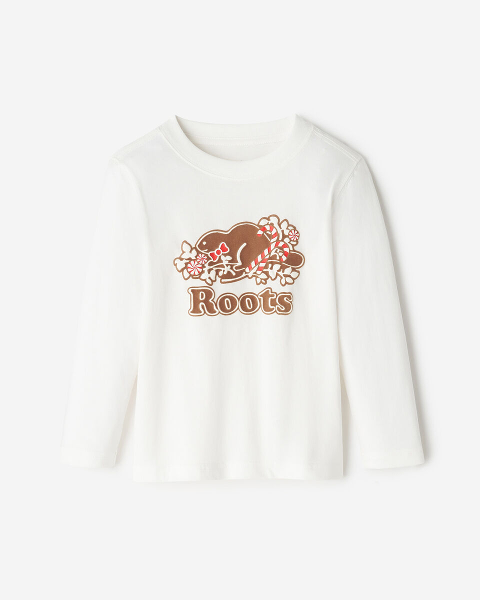 Toddler Festive Cooper Long Sleeve T-Shirt