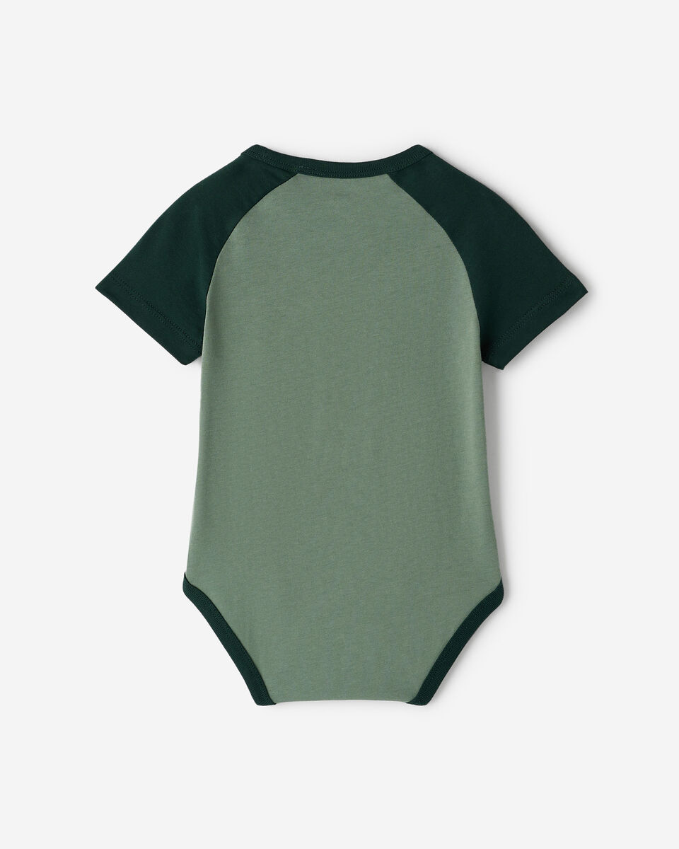 Baby Organic Cooper Baseball Bodysuit