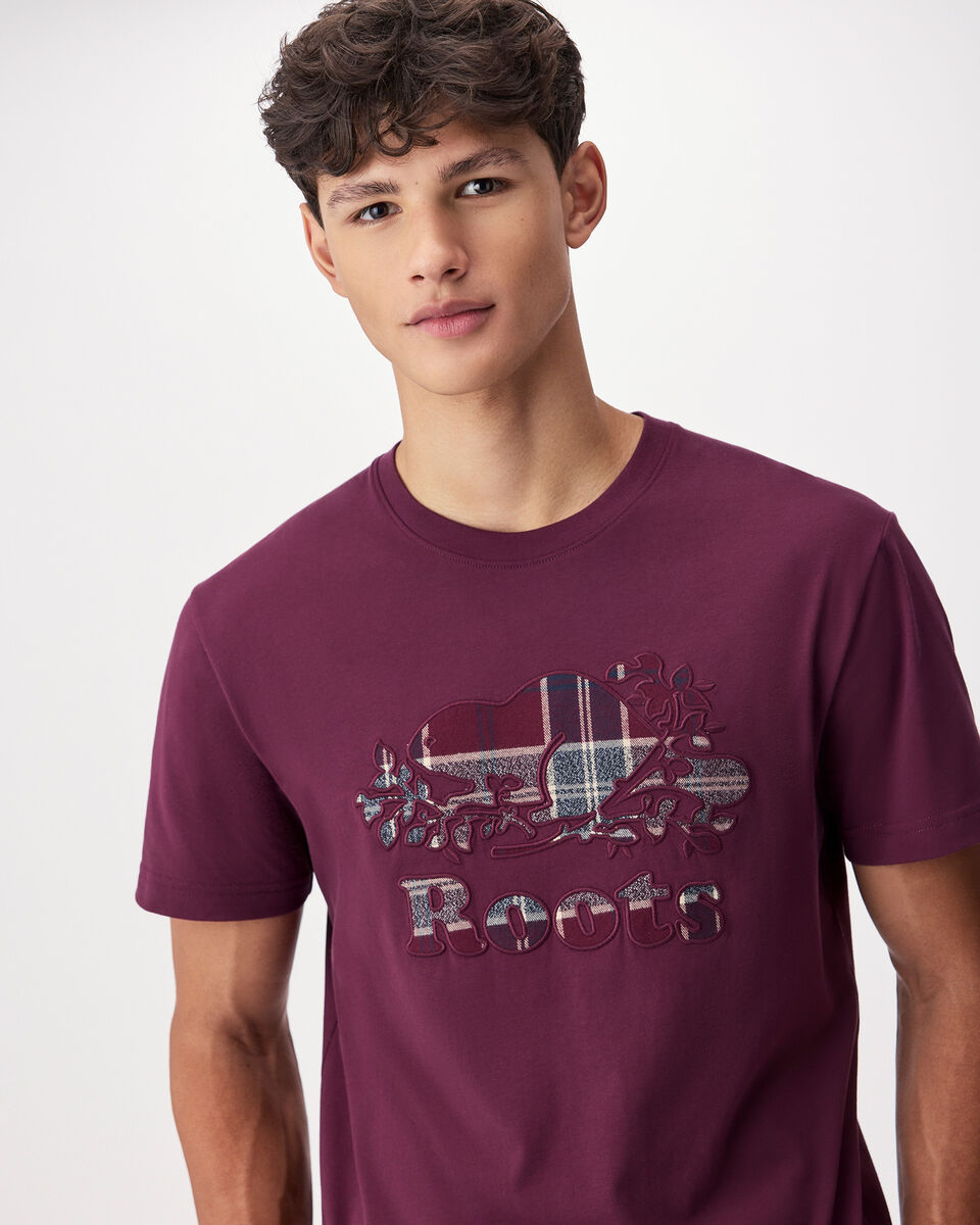 Mens Cooper Plaid Fill T-Shirt