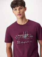 Mens Cooper Plaid Fill T-Shirt
