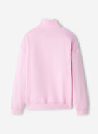 Organic Cooper Relaxed Quarter Zip Stein