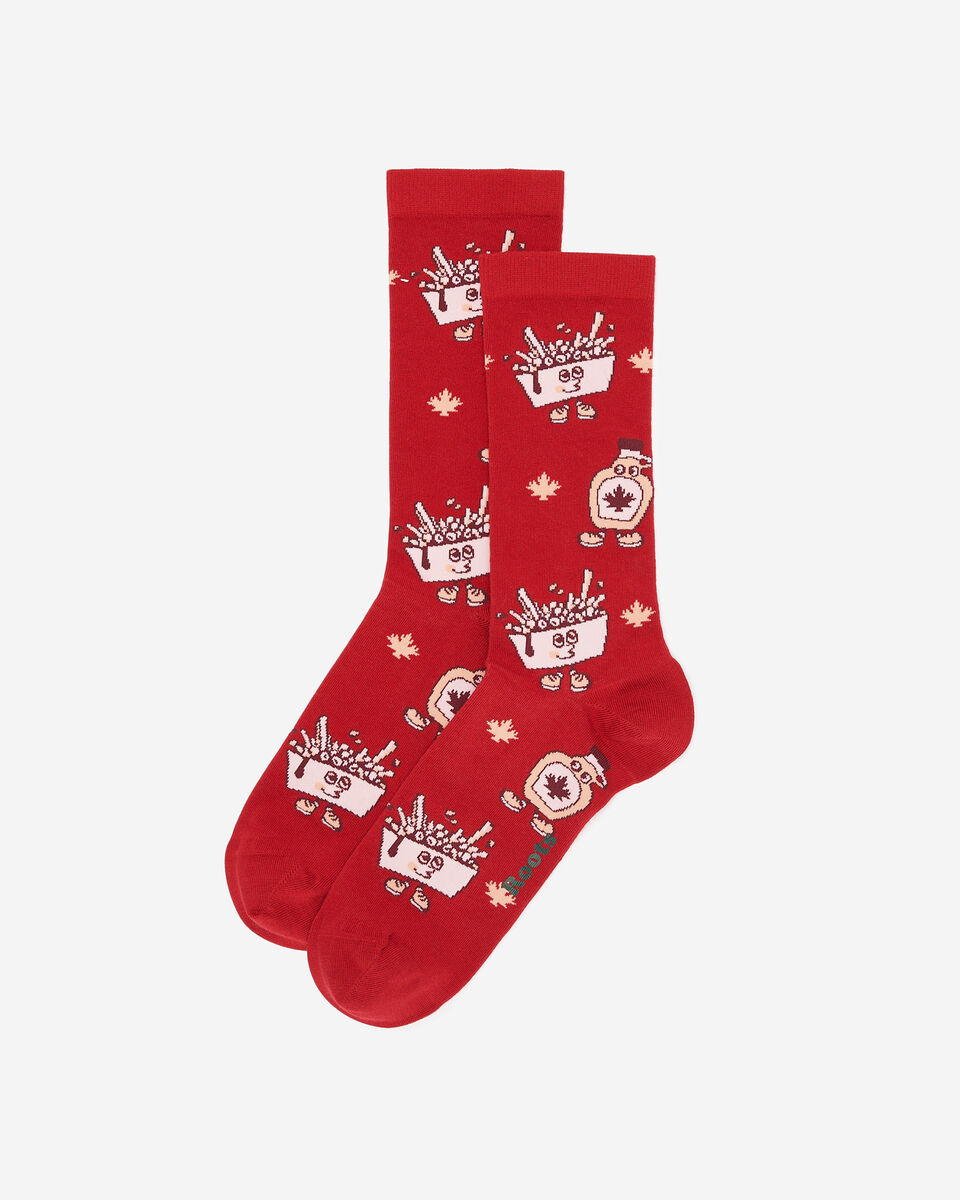 Adult Canadian Foodie Sock