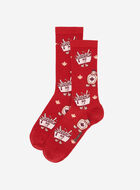 Adult Canadian Foodie Sock