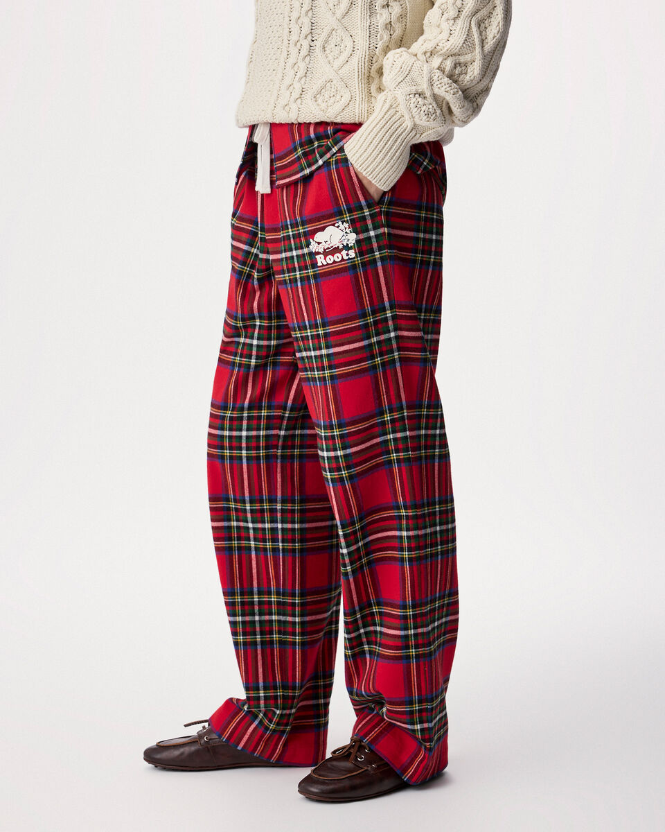 Pantalon de pyjama &agrave; carreaux pour femme