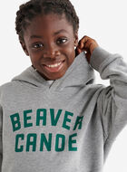 Chandail à capuchon décontracté Beaver Canoe pour enfants