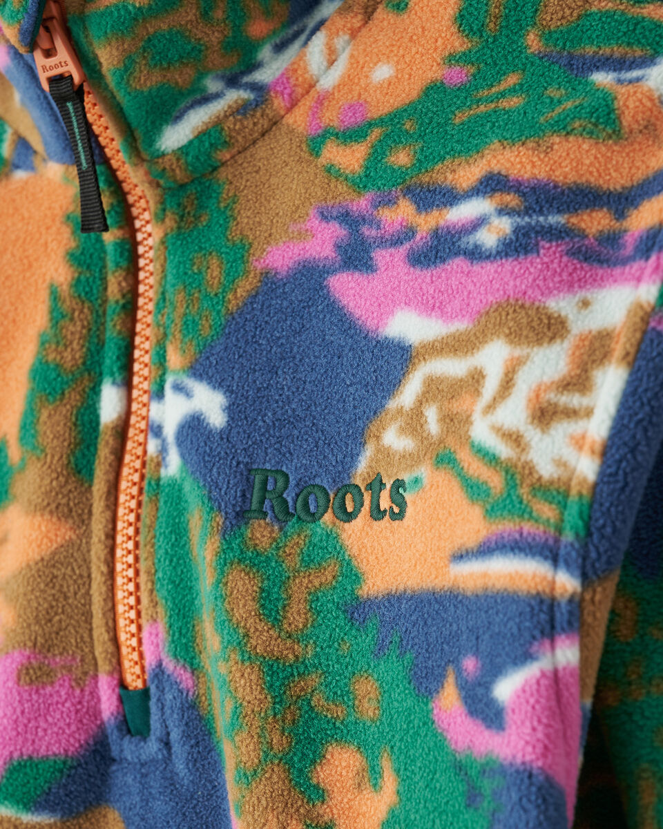 Kids Microfleece Half Zip Stein