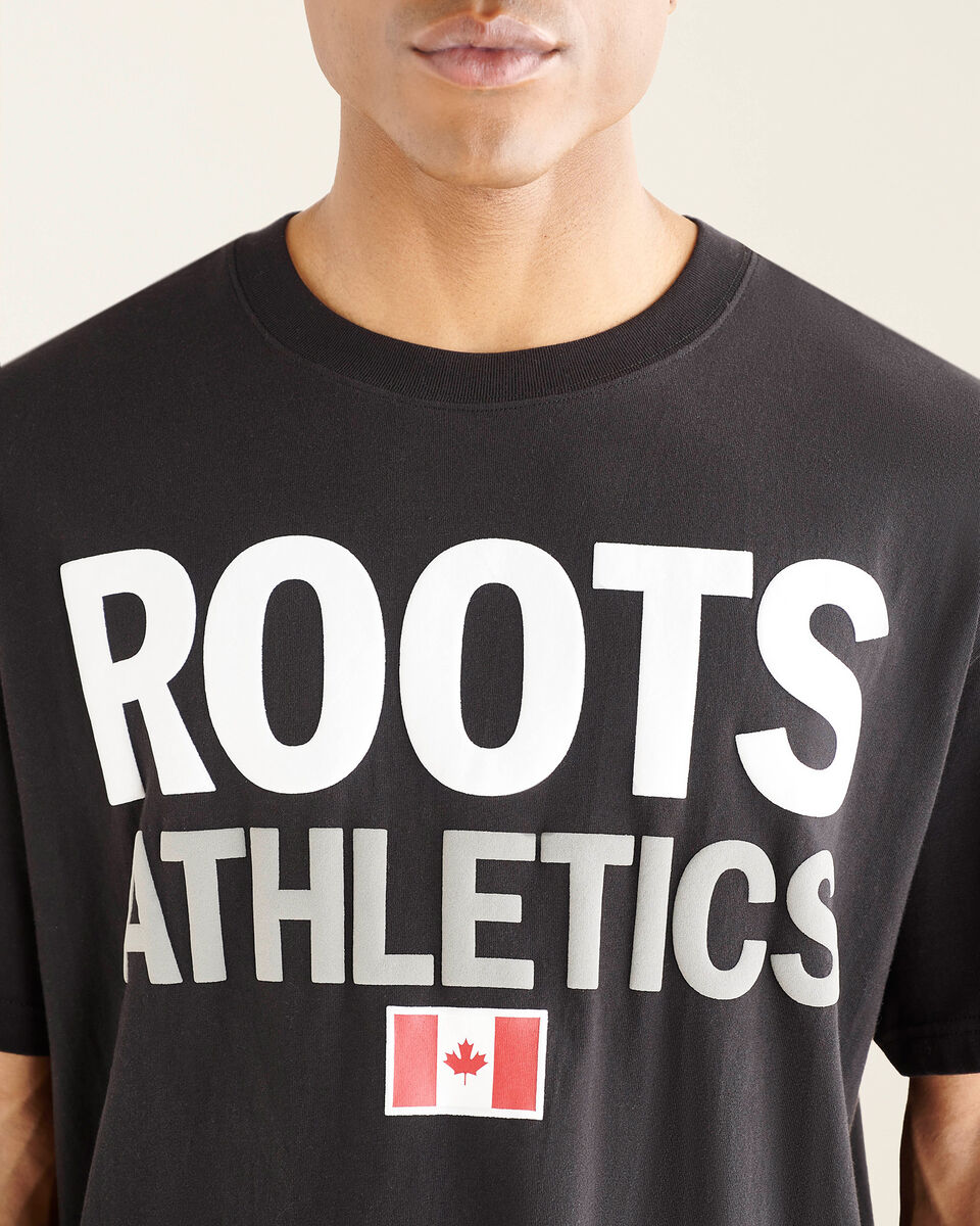 Roots Athletics Flag T-Shirt Gender Free