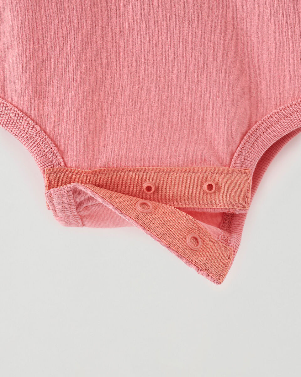 Baby Organic Cooper Beaver Bodysuit