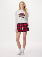 Womens Cooper Plaid T-Shirt