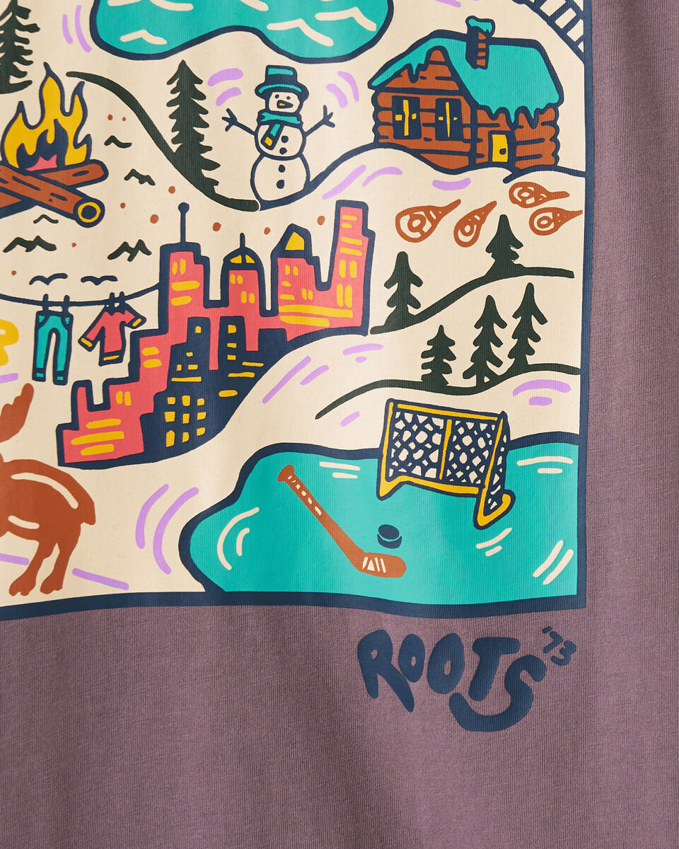 T-shirt à manches longues Hiver fantaisiste non genré