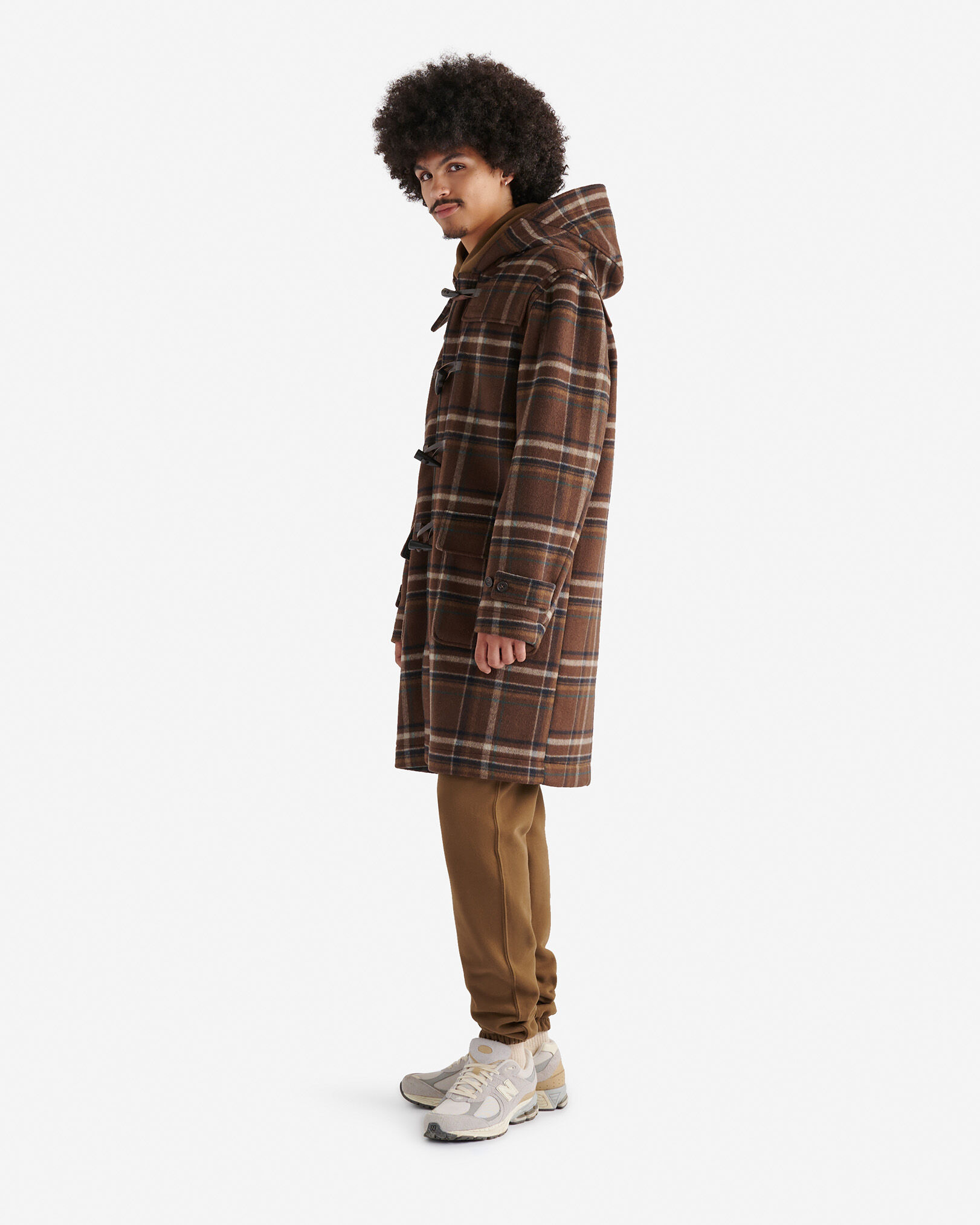 Duffle coat with hood womens store