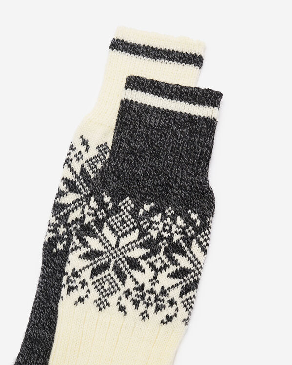 2 paires de chaussettes Elsa Cabane Roots pour adultes 2 paires de chaussettes Elsa Cabane Roots pour adultes