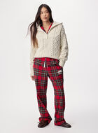 Cable Knit Quarter Zip Sweater