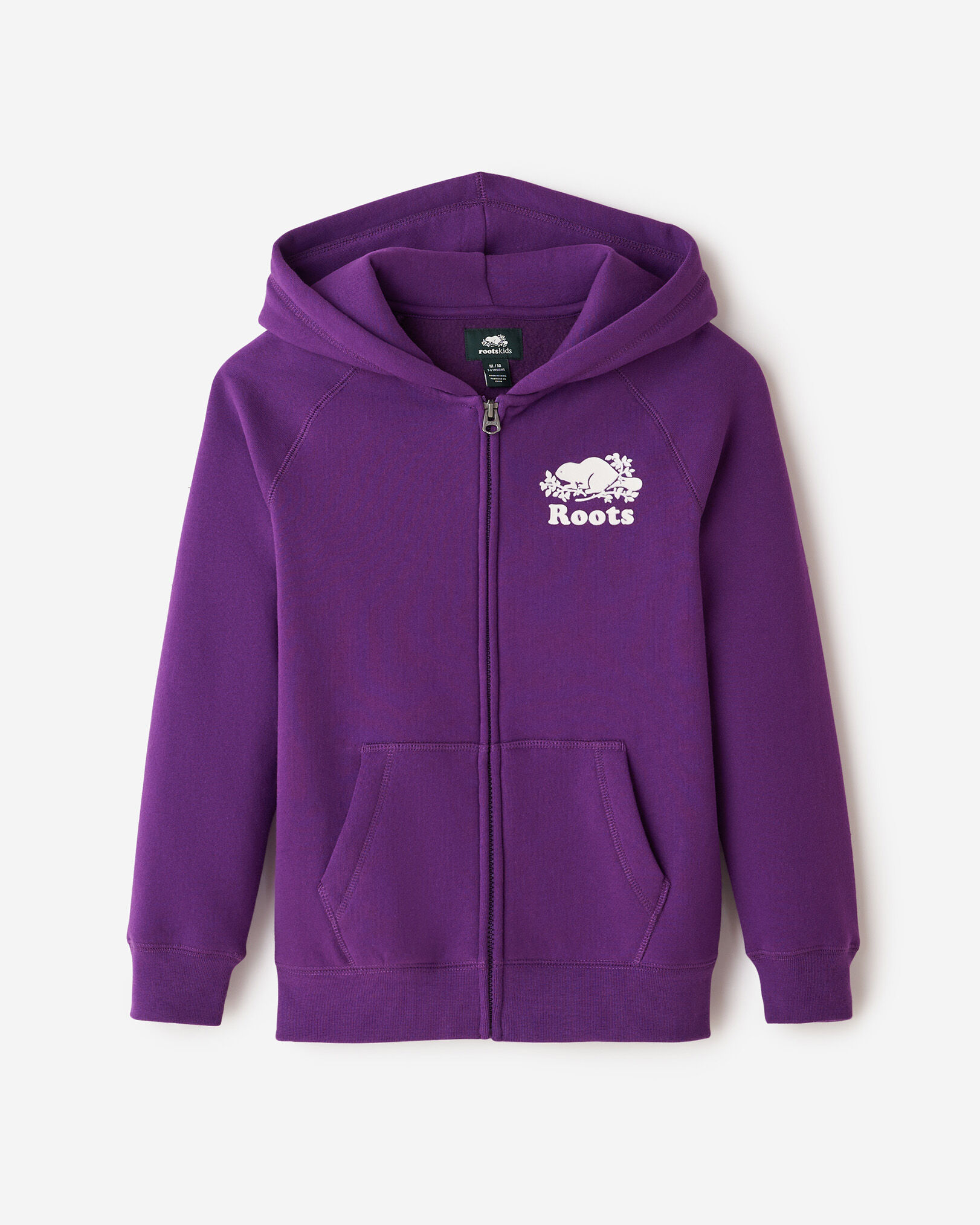 Roots Kids Organic Original Full Zip Hoodie Southcentre Mall