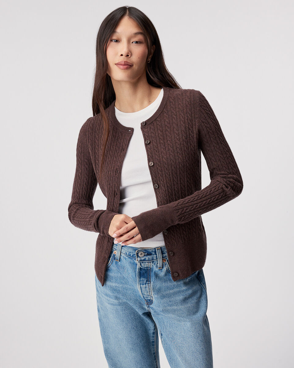 Bowen Cable Knit Cardigan