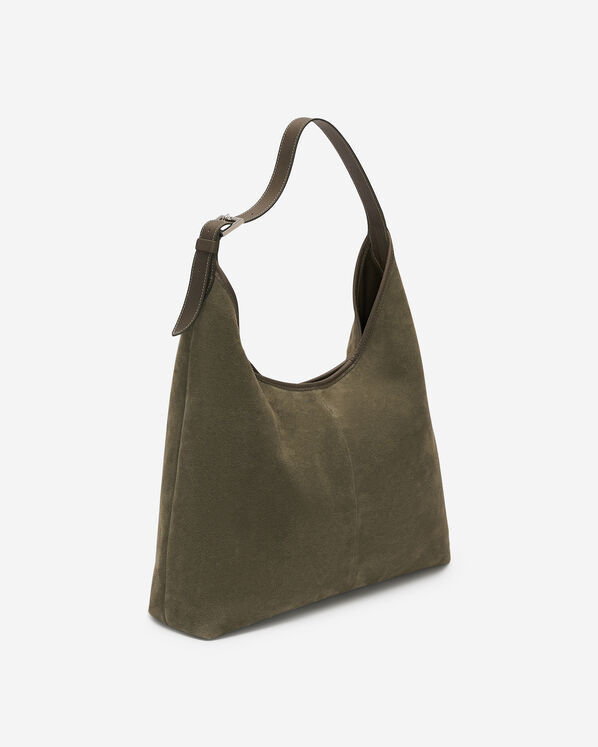 Jacq Shoulder Bag Suede