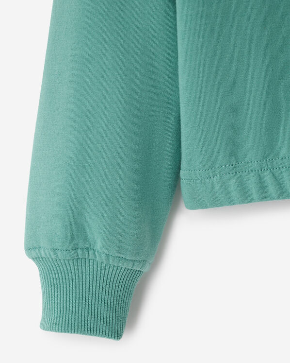 Toddler Girls Cozy Cinched Crew Sweatshirt