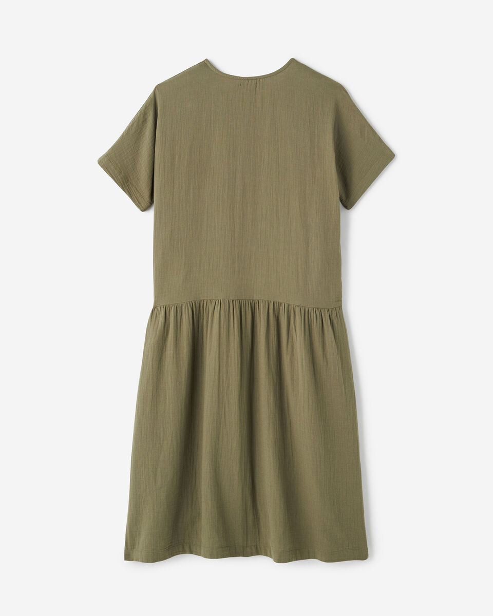 Isla Gauze Drop Waist Dress