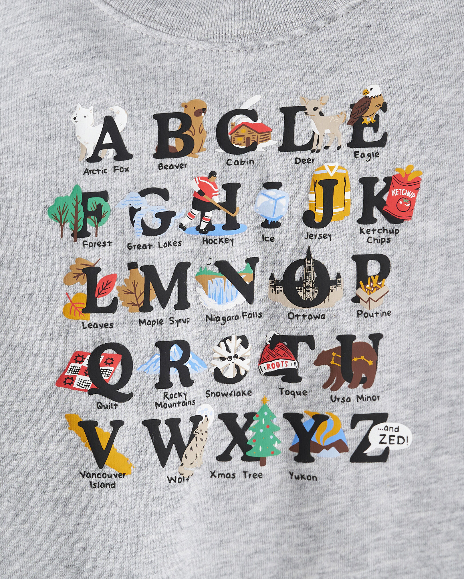 Baby ABC Of Canada T-Shirt