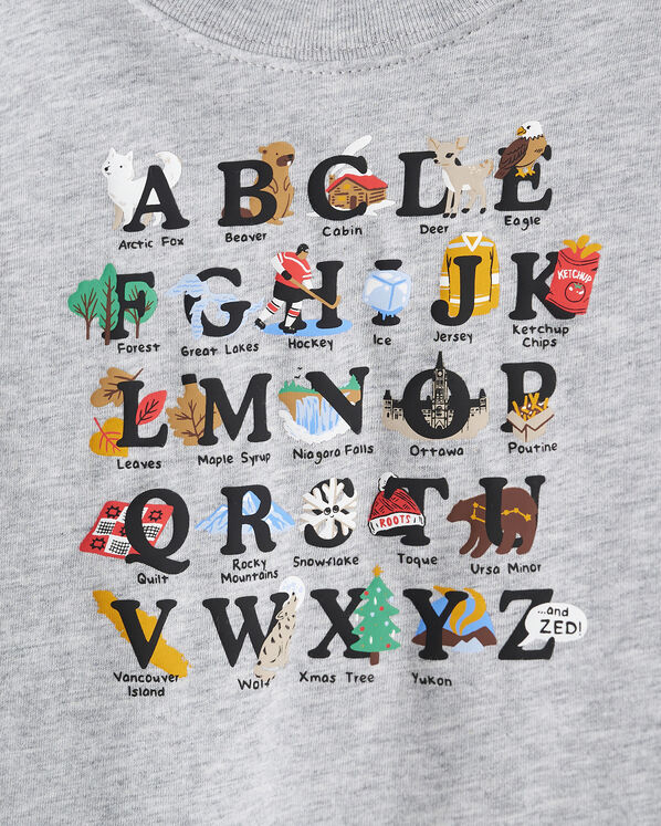 T-shirt ABC du Canada pour bébés