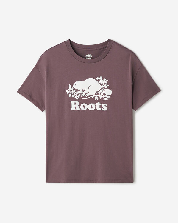 T-shirt d&eacute;contract&eacute; en coton bio Cooper pour femme
