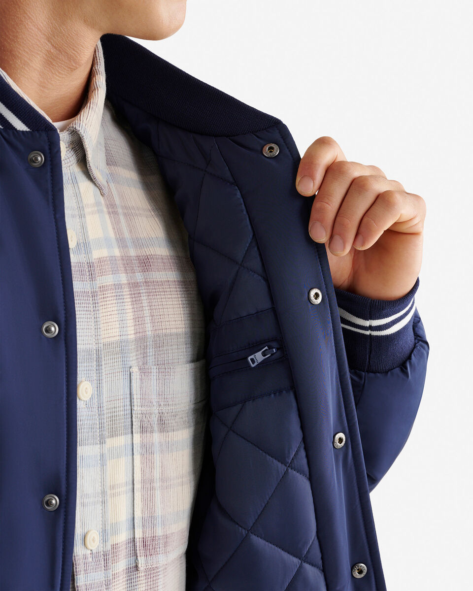 Satin Varsity Jacket