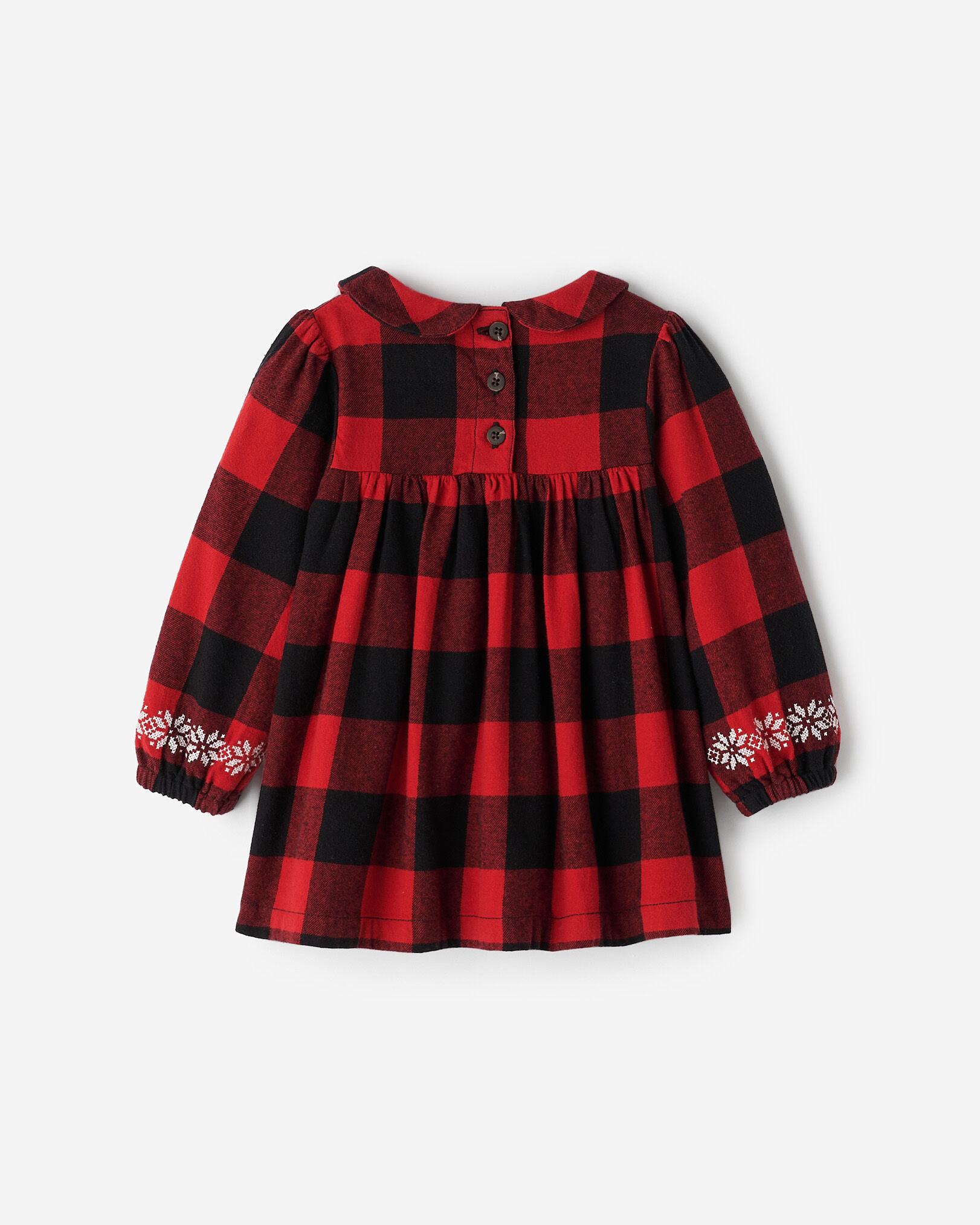 Baby Babydoll Park Plaid Dress