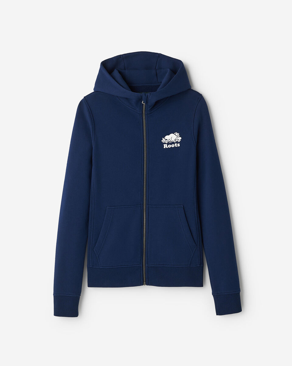 Organic Cooper Slim Full Zip Hoodie
